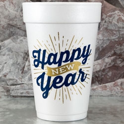 New Year's Cups & Party Goods