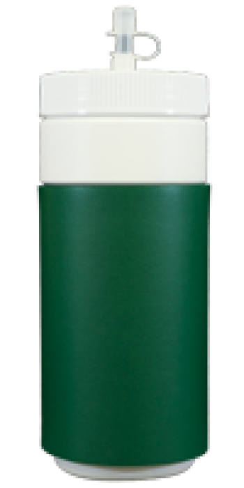 insulated big mouth custom sports water bottle green