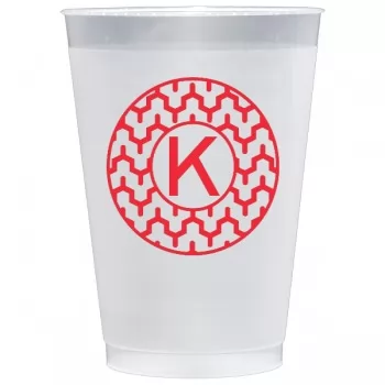 custom frosted plastic shatterproof {frost flex} cup | Signature Collection art {chinese 1}