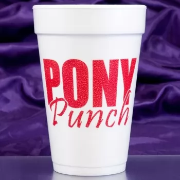 CPF807 pony punch pre-printed foam