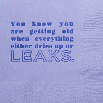 Q158 leaks humorous napkin