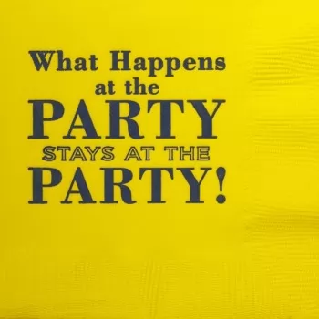 Q169 party humorous napkin