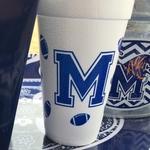 collegiate styrofoam cups